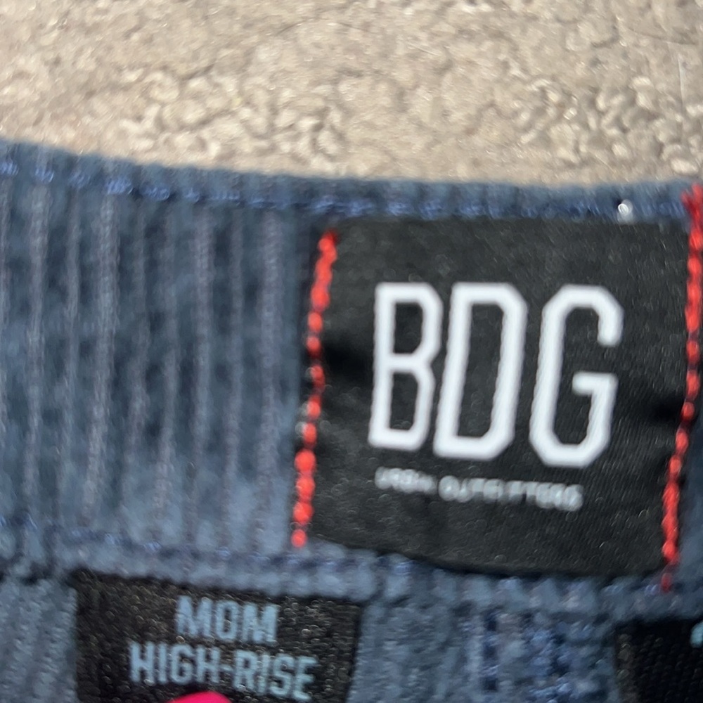 Urban outfitters BDG, navy blue corduroy pants - Picture 3 of 8